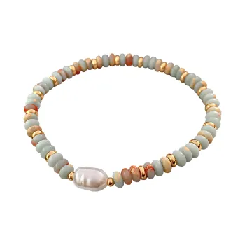 AGOVSKI Shoushan Stone Bracelets Women's