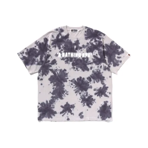 A BATHING APE Destroyed Bleach Logo Relaxed Fit Tee
