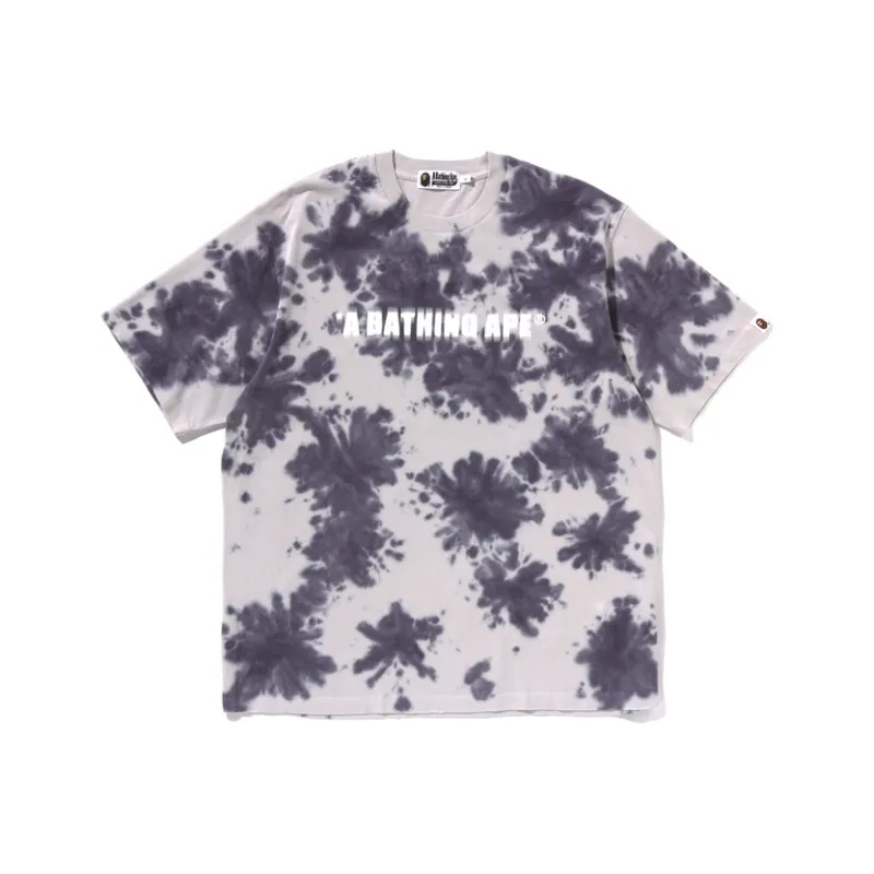 Bape Destroyed Bleach Logo Relaxed Fit Tee-7