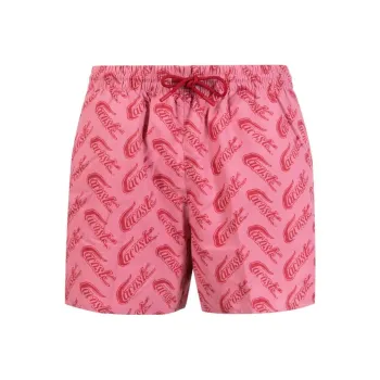 LACOSTE Casual Shorts Men Pink