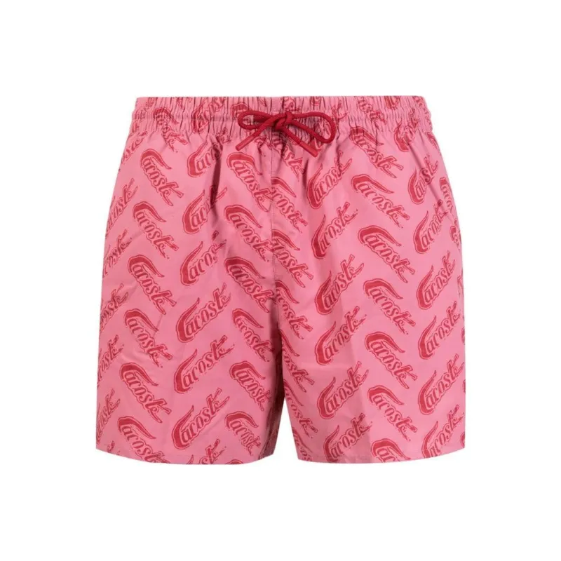 LACOSTE Casual Shorts Men Pink-0