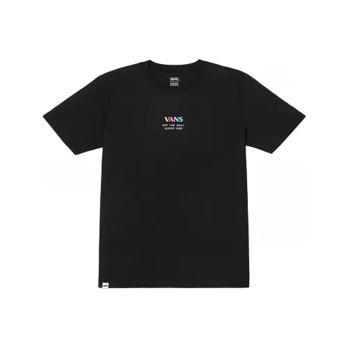 Vans Set in Sleeve T Shirt Women's Black