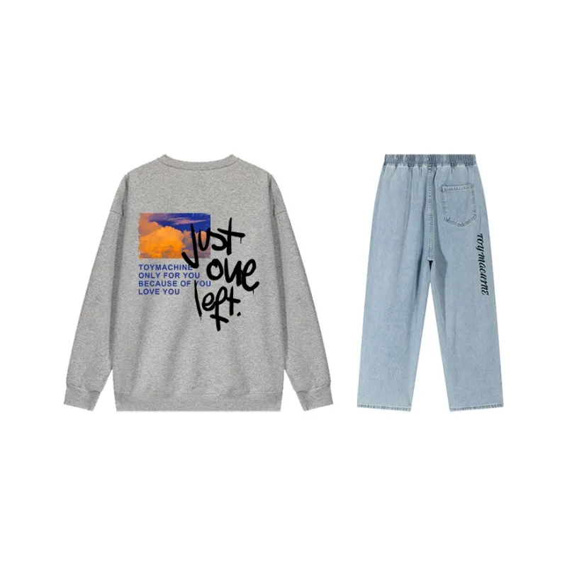 Toy Machine Sweatshirt Sets Unisex-23
