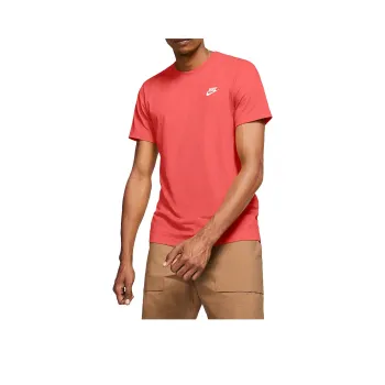 Nike Sportswear Club Futura T Shirt Men's Magic Ash/White