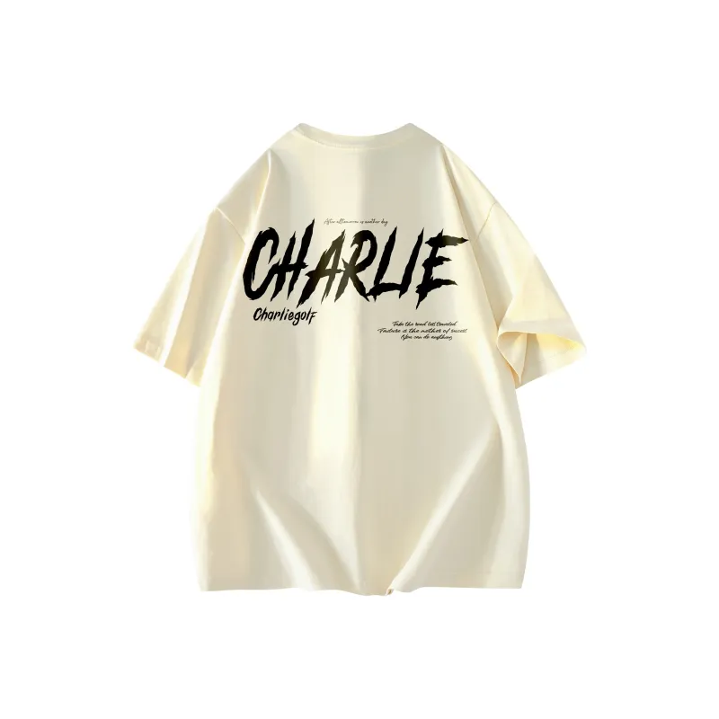 CHARLIE GOLF T Shirt Unisex Black-6