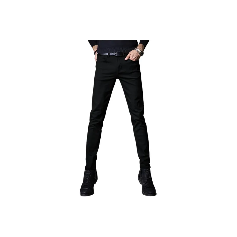 Devanro Casual Pants Men's Khaki-6