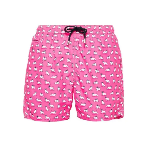 MC2 Saint Barth Terrier Cartoon-print Swim Shorts