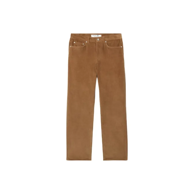 LACOSTE Casual Pants Men's Khaki-0