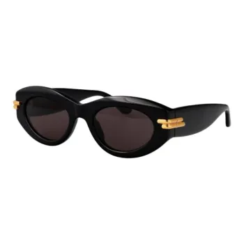 Bottega Veneta Oval Frame Sunglasses