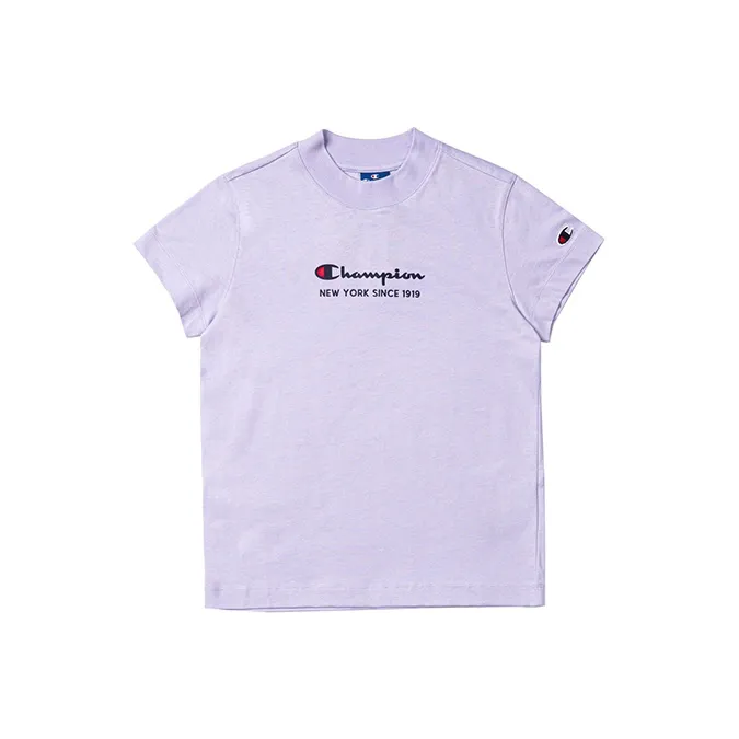 Champion Regular T-Shirt Women's Light Purple-0