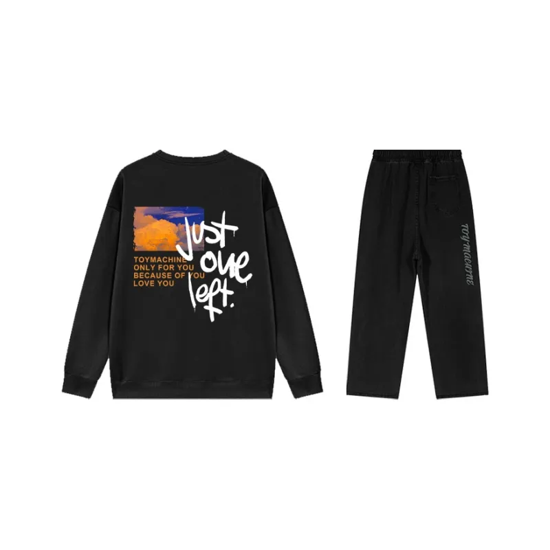 Toy Machine Sweatshirt Sets Unisex-14