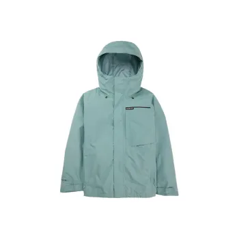 BURTON GORE-TEX POWLINE Ski Tops Men's Gray Blue