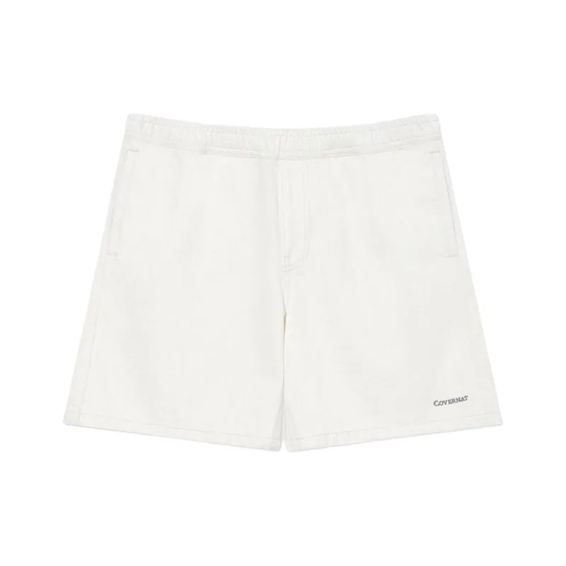 COVERNAT SS25 Denim Shorts Men's Ivory-0