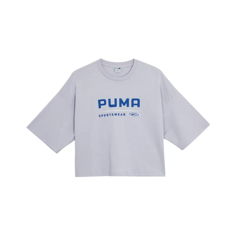 PUMA T Shirts Women's Light Purple-0