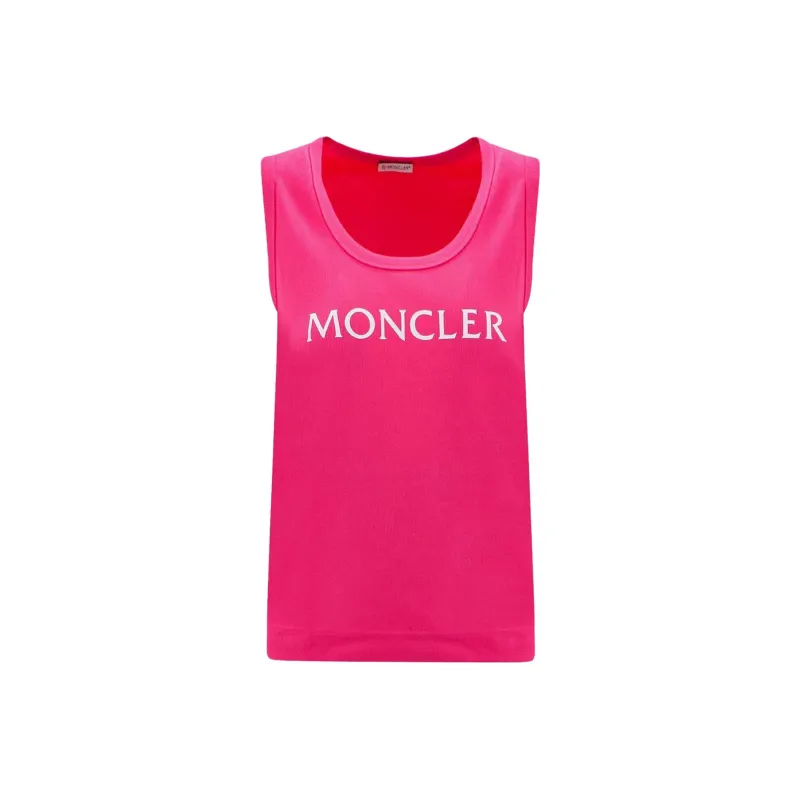 Moncler Tank Tops Women's Pink-0