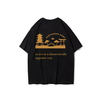 Youth Pastoral Order Drop Shoulder Sleeve T Shirt Unisex