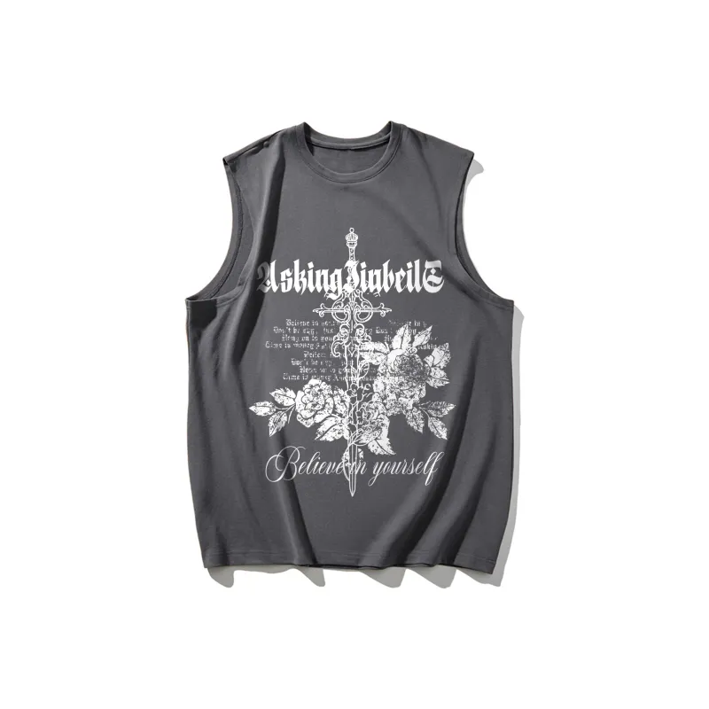 JINBEILE Tank Tops Unisex-20