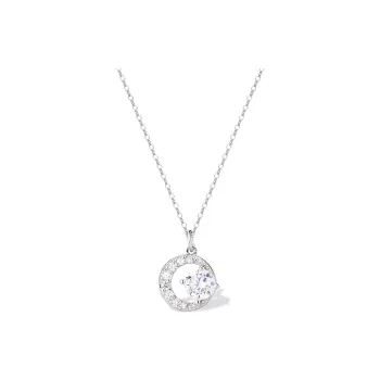 UX S925 Silver Necklaces Women's