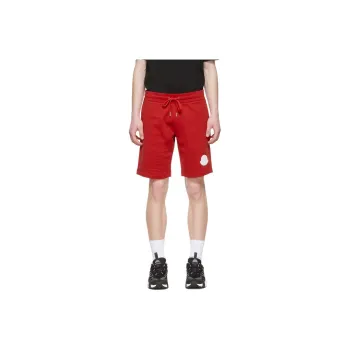 Moncler Casual Shorts Men's Red