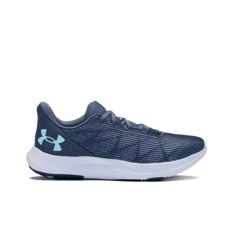 Under Armour Charged Speed Swift Anti Slip Wear Resistant Low Top Casual Running Shoes Women's Blue-1