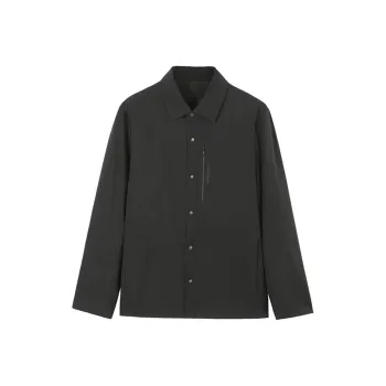DAVID NAMAN Puffer Jacket Men's Black