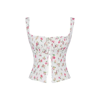HOUSE OF CB CHICCA Tank Top Women's Rose Print
