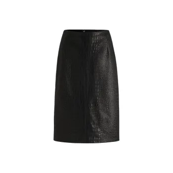 HUGO BOSS FW24 Skirt Women's Black