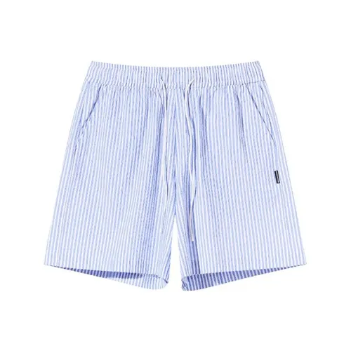 MANUFACTURE 라이트 블루 남성 캐주얼 반바지