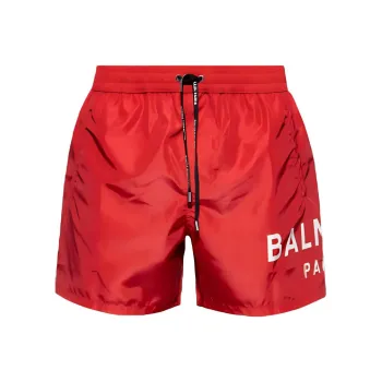 BALMAIN Swimming Shorts Men's Red