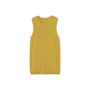Yohji Yamamoto Tank Tops Women's Yellow