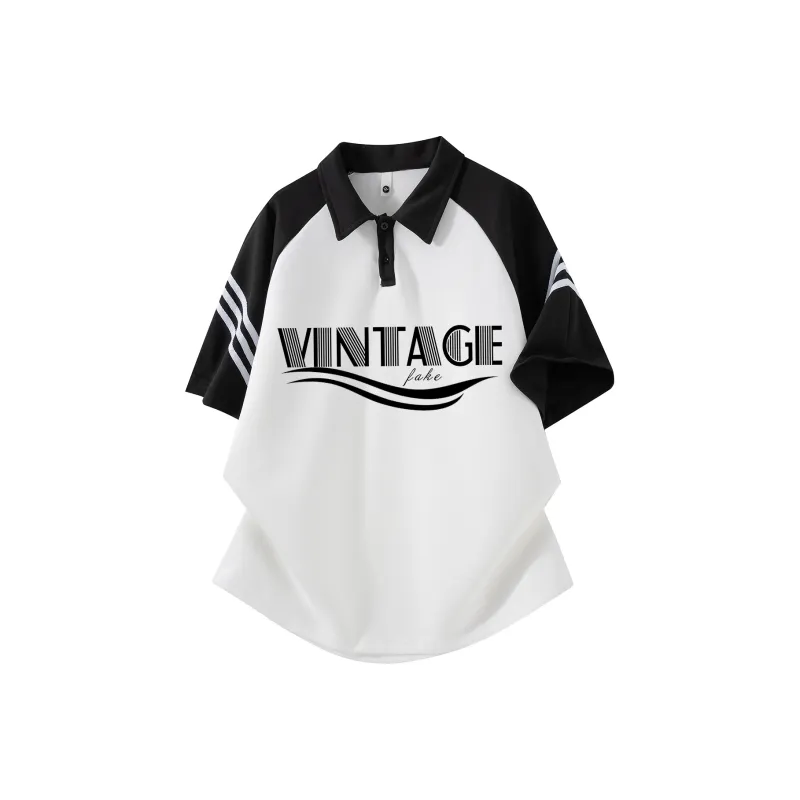 FAKE VINTAGE Polo Shirts Unisex-0