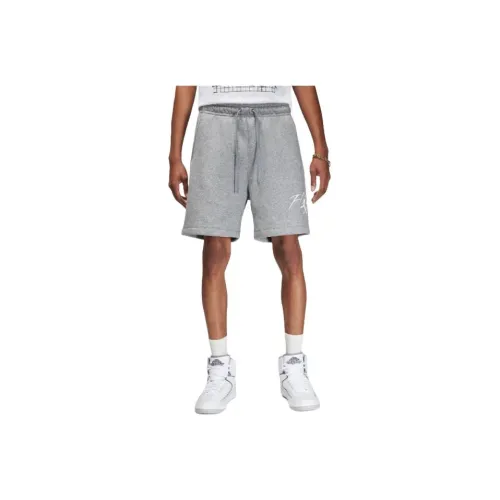 Jordan Fleece Shorts Casual Shorts Men's Gray