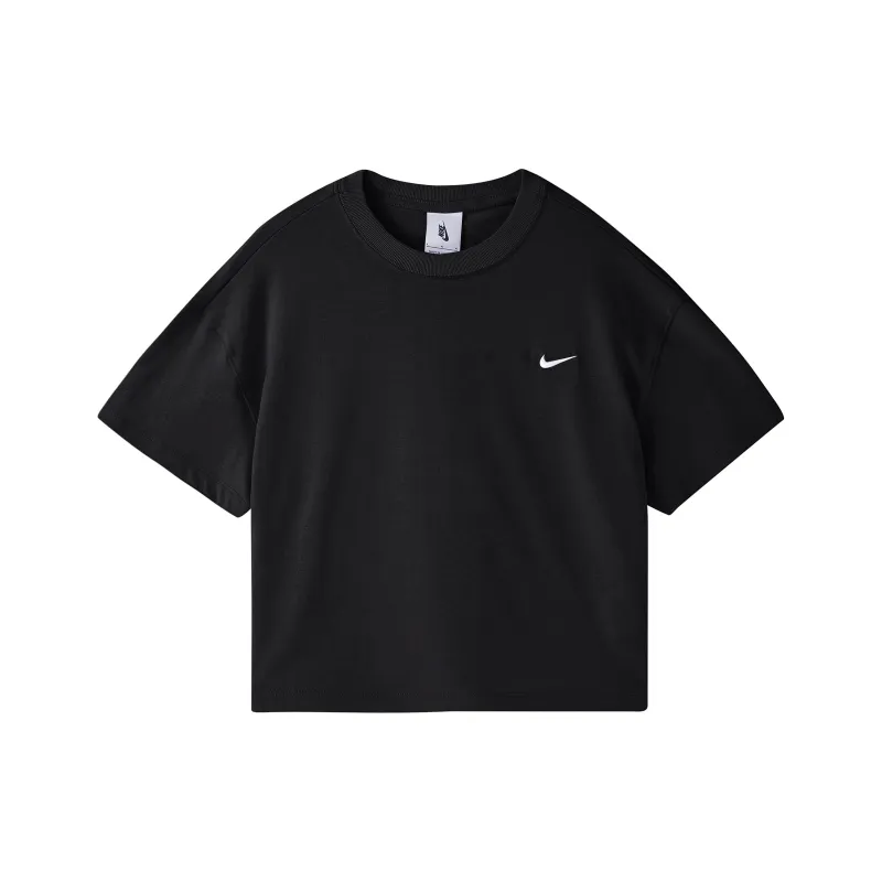 Nike Crop Tops Women's Black-0