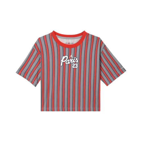 JORDAN Crop Tops Women's Red