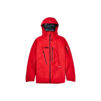 BURTON AK457 Collection GORETEX PRO 3L Ski Tops Men's Flame Red