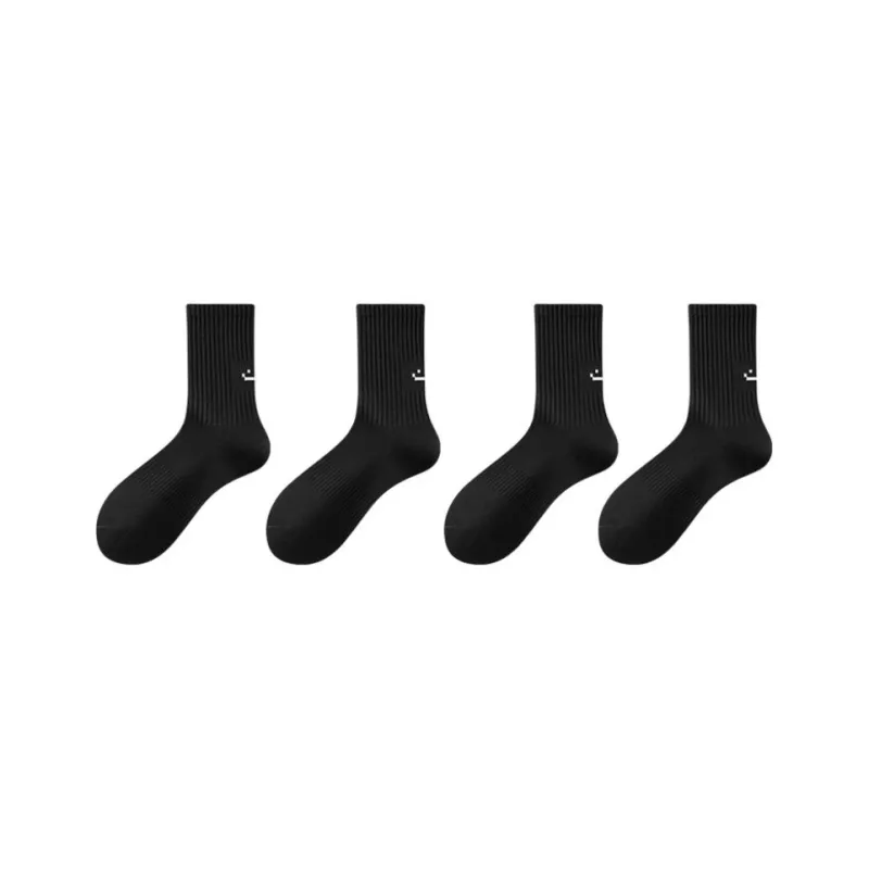 LUYOUYE Mid Calf Socks Men's 4 Pack-0