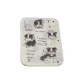 Border Collie Puppy Folding Mirror-Tubas