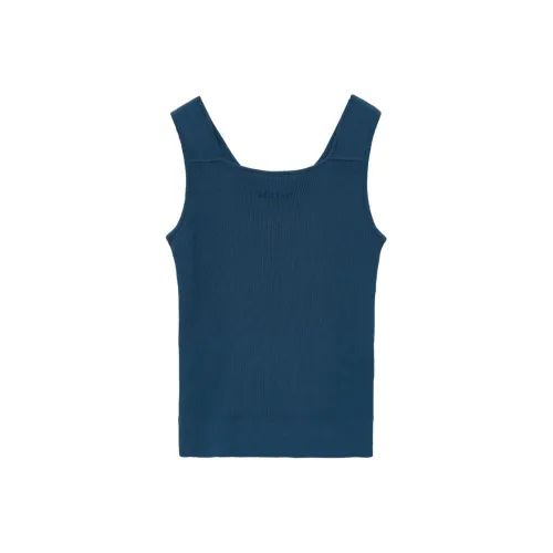 MARITHE FRANCOIS GIRBAUD SS24 Tank Top Women's Gray Blue