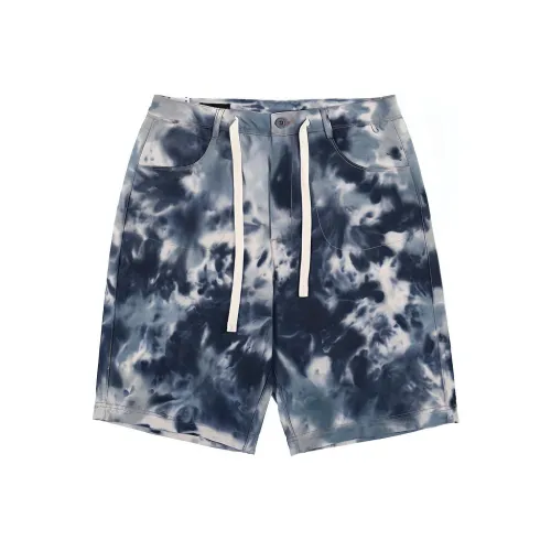 PUSH HZC Casual Shorts Men's Gray White