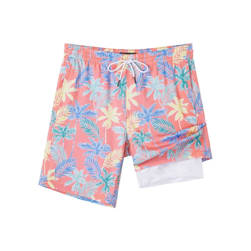 SURFCUZ Beach Shorts Men's Variegated Coconut-0