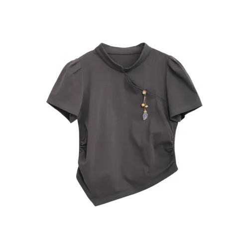 ZIHAN T-Shirt Women's Dark Gray