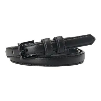 IOTS PU Leather Belts Unisex 1.5CM