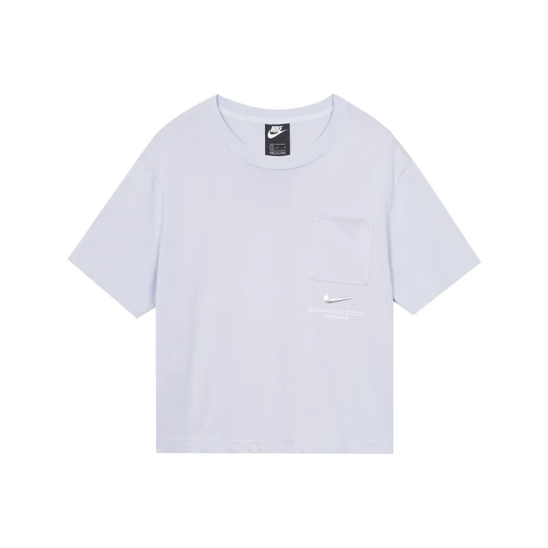 Nike Crop Tops Women's Purple-0