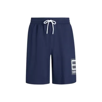 EMPORIO ARMANI EA7 SS24 Casual Shorts Men's Navy Blue