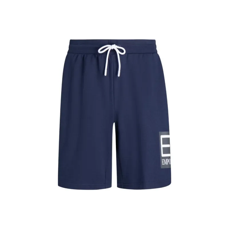 EMPORIO ARMANI EA7 SS24 Casual Shorts Men's Navy Blue-0