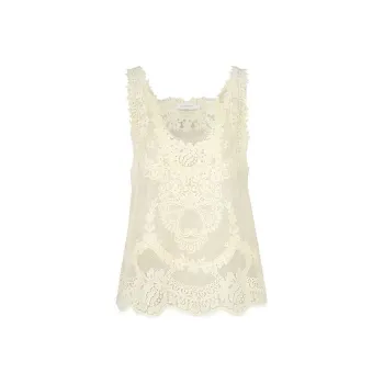 Zimmermann Natura Lace-Patch Tank Top