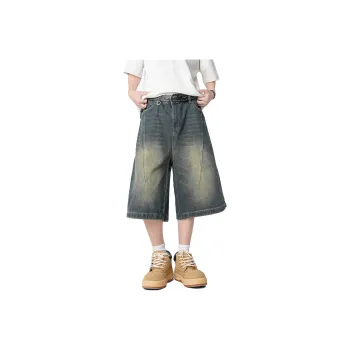 APUNCHLINEWORKSHOP Denim Shorts Unisex