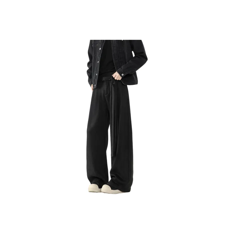 FORCEPULR Casual Pants Unisex Black-0