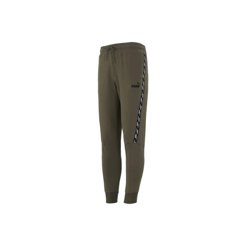 PUMA Sports Pants Men Army Green-0