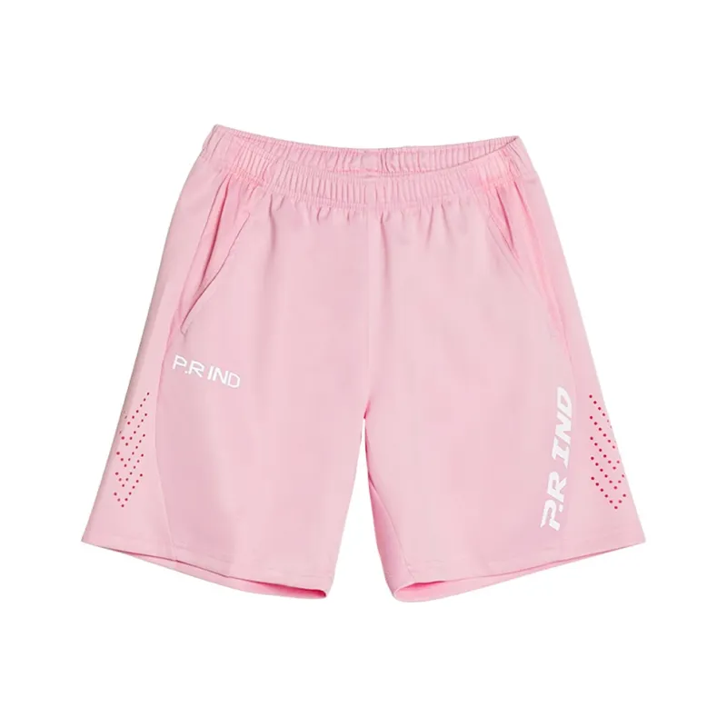 P.R IND Casual Shorts Unisex Pink-0